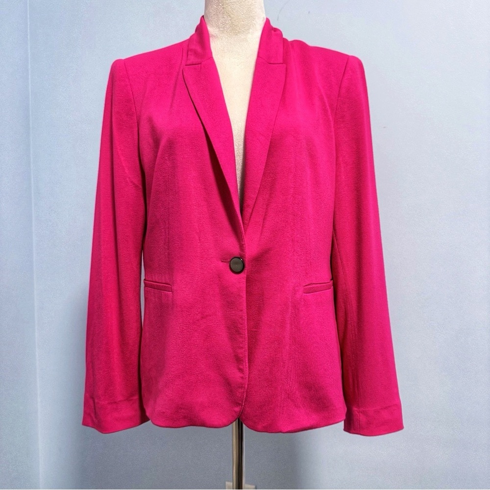 Zara Bold Pink Blazer Size XL